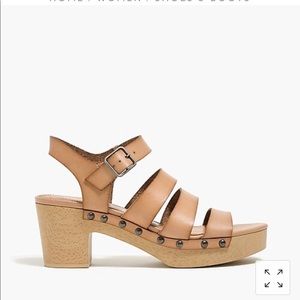 J. Crew Strappy Clog Sandals